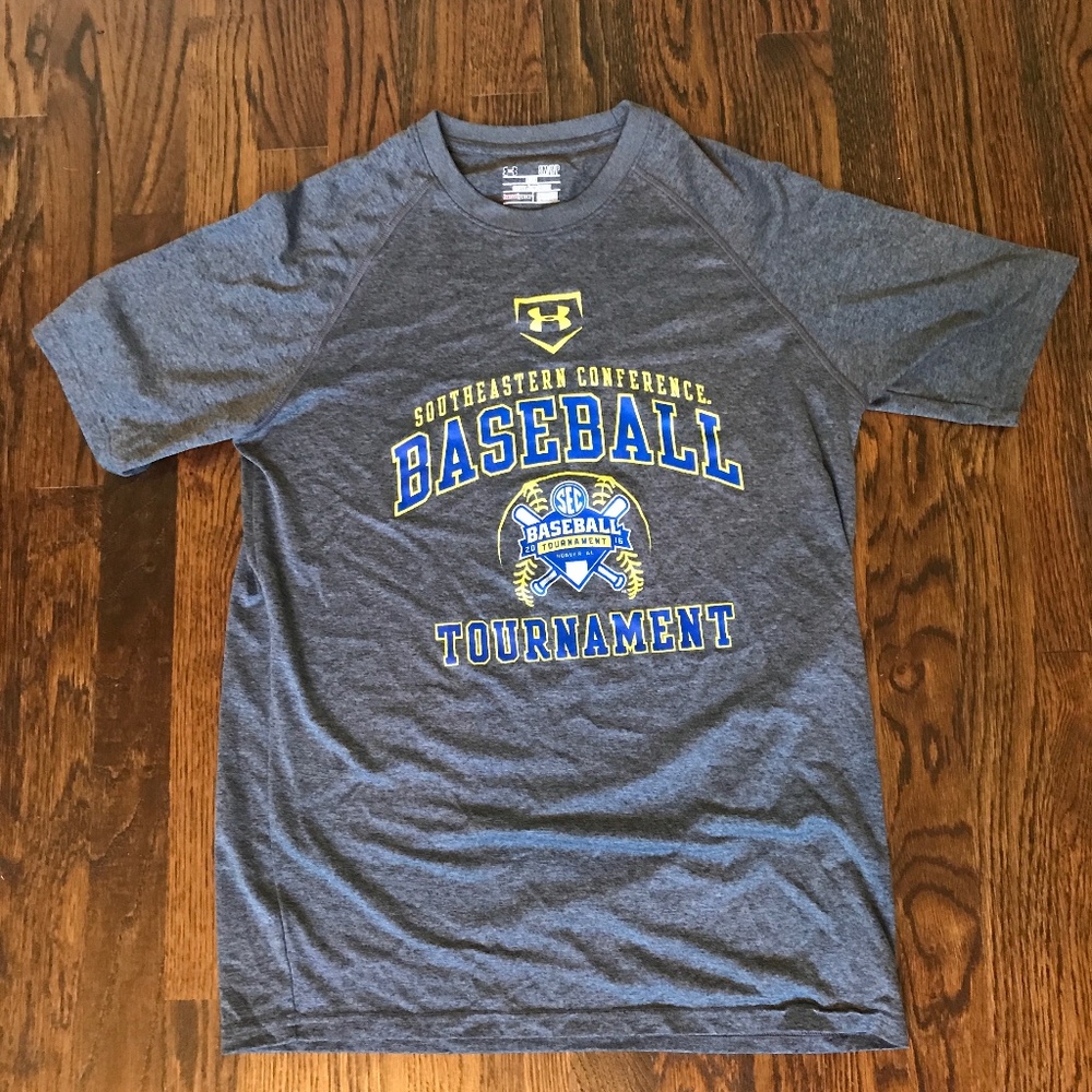 Men's Under Armour SEC Baseball Heat Gear Tee